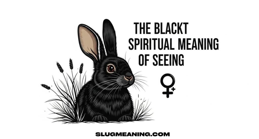 The Black Rabbit Spiritual Meaning of Seeing