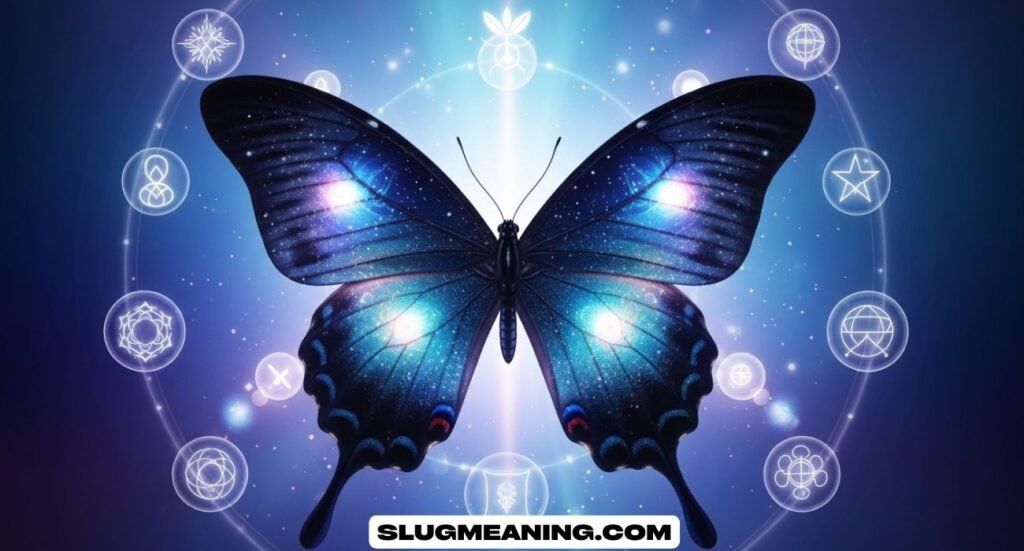 Black and Blue Butterfly Spiritual Meaning
