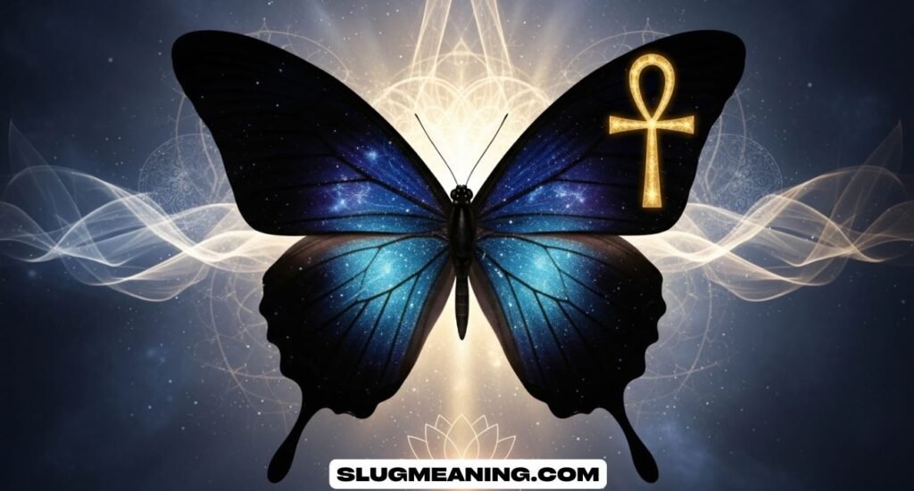 Black and Blue Butterfly Spiritual Meaning
