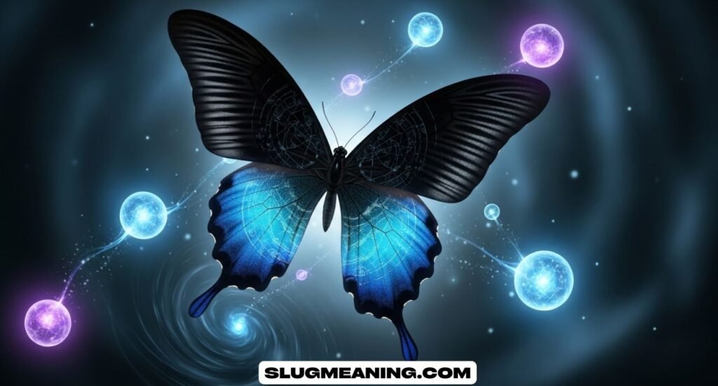 Black and Blue Butterfly Spiritual Meaning