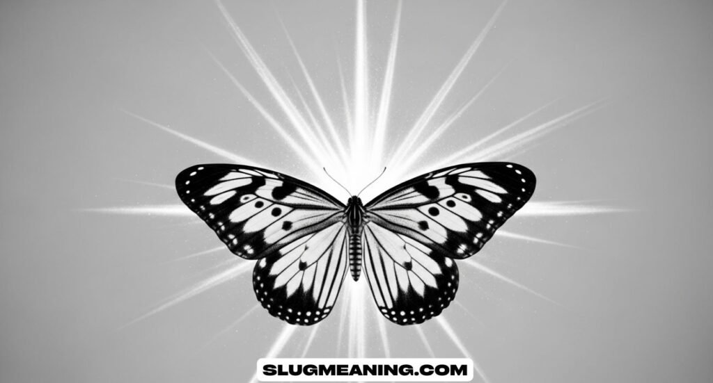 Black and White Butterfly Spiritual Meaning