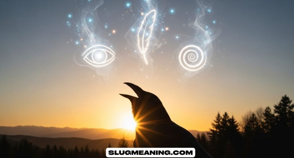 Crow Cawing in the Morning Meaning Spiritual