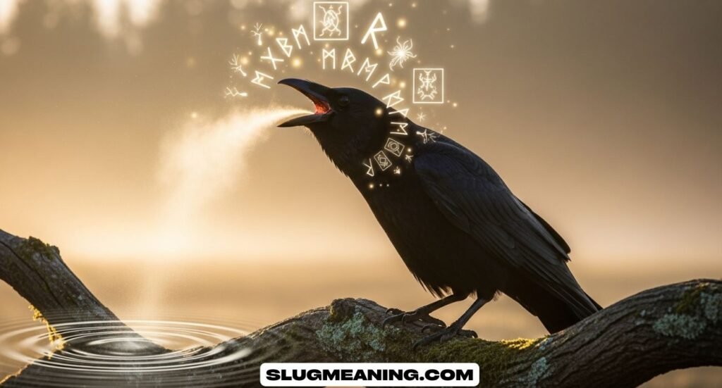 Crow Cawing in the Morning Meaning Spiritual
