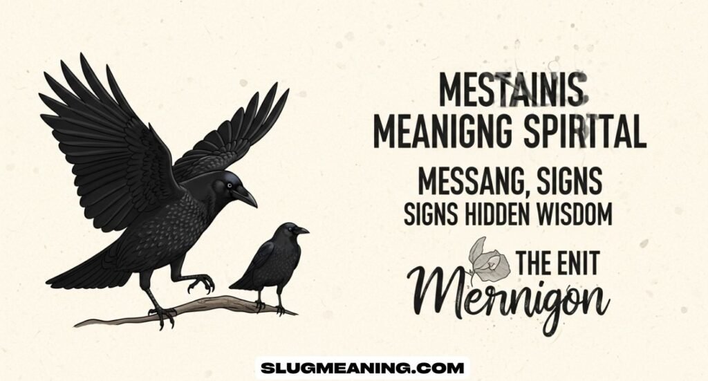 Crow Cawing in the Morning Meaning Spiritual