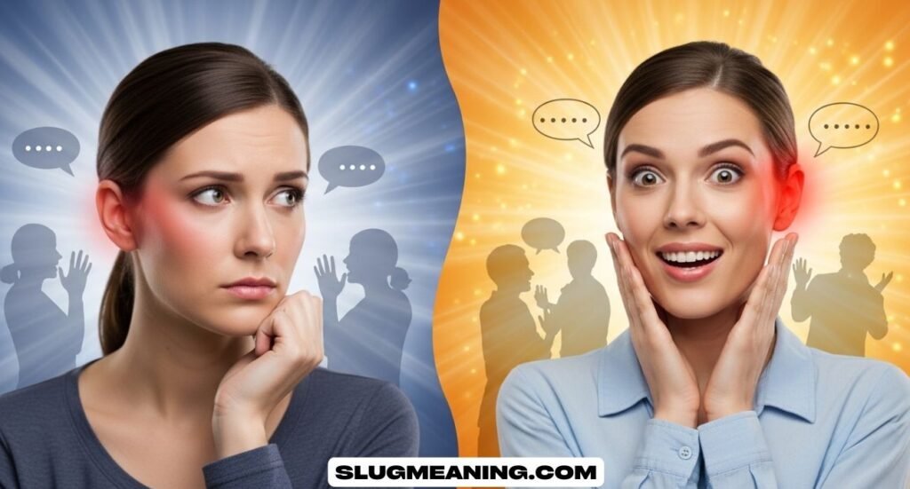 Ear Burning Spiritual Meaning (Hot Right & Left Ear)