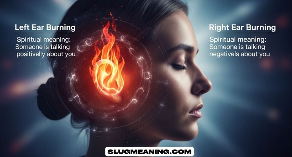 Ear Burning Spiritual Meaning (Hot Right & Left Ear)