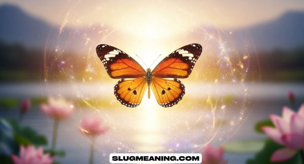 Seeing an Orange Butterfly Spiritual Meaning