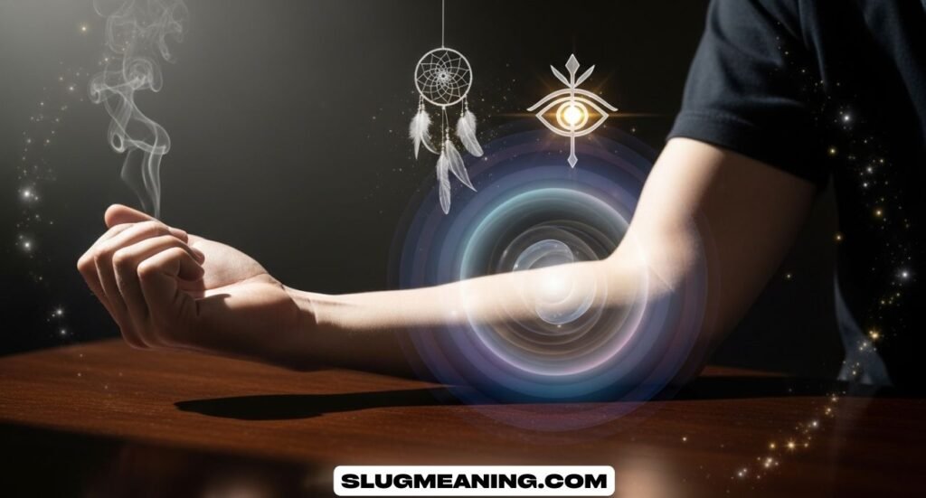 Left Arm Twitching Spiritual Meaning