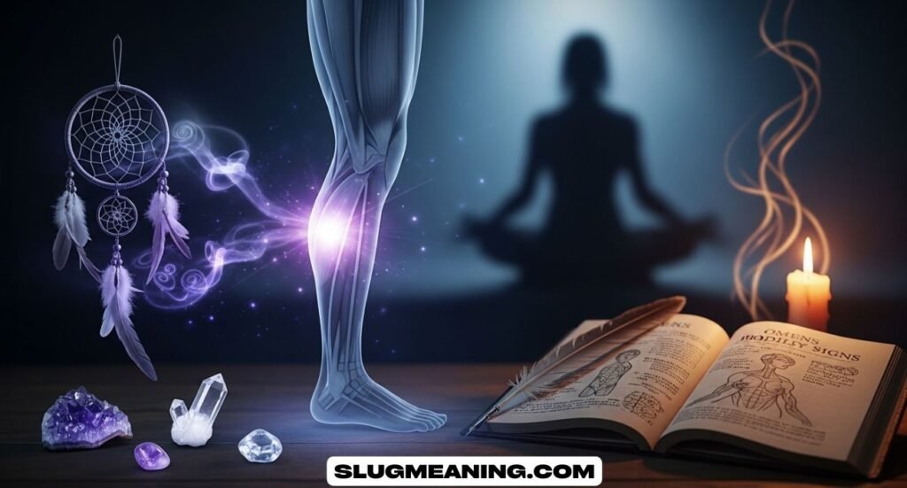 Left Calf Twitching Spiritual Meaning