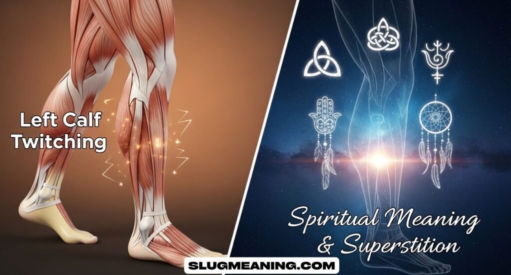Left Calf Twitching Spiritual Meaning