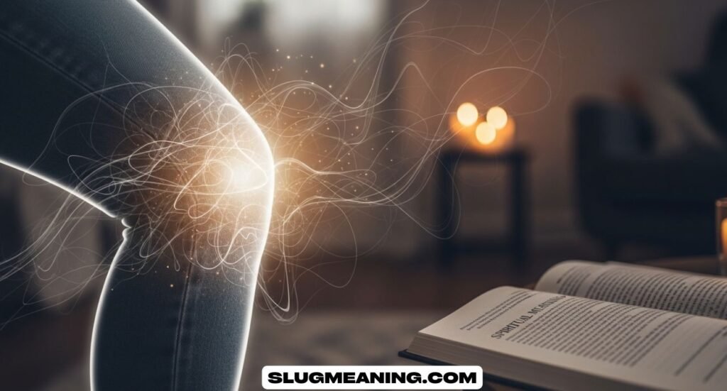 Left Knee Twitching Spiritual Meaning