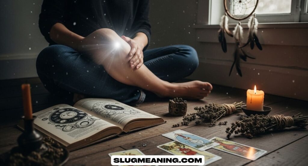 Left Knee Twitching Spiritual Meaning