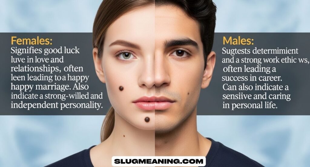 Meaning of Mole on the Chin for Females & Males