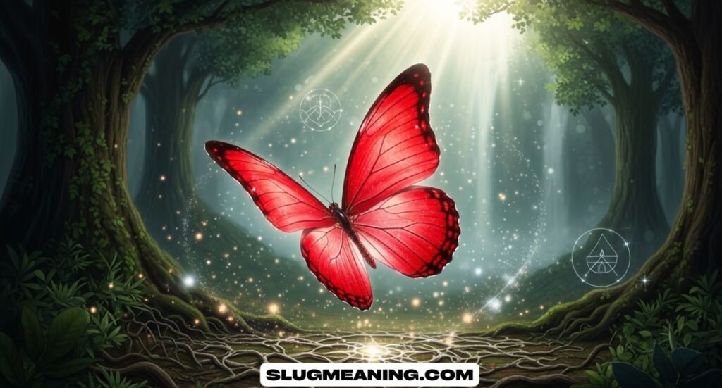 Red Butterfly Spiritual Meaning and Symbolism