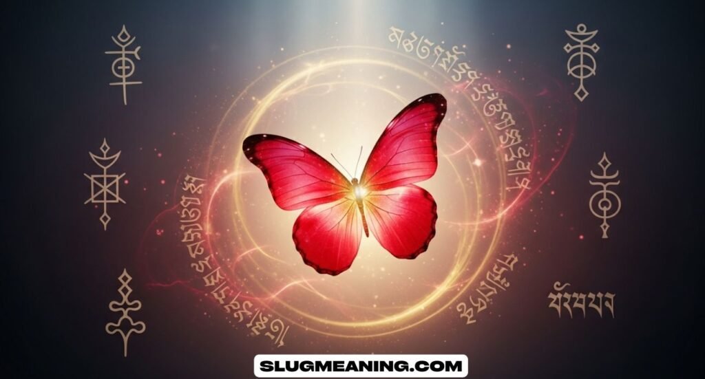 Red Butterfly Spiritual Meaning and Symbolism