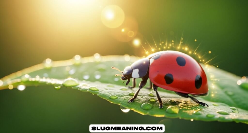 Red Ladybug Spiritual Meaning and Symbolism