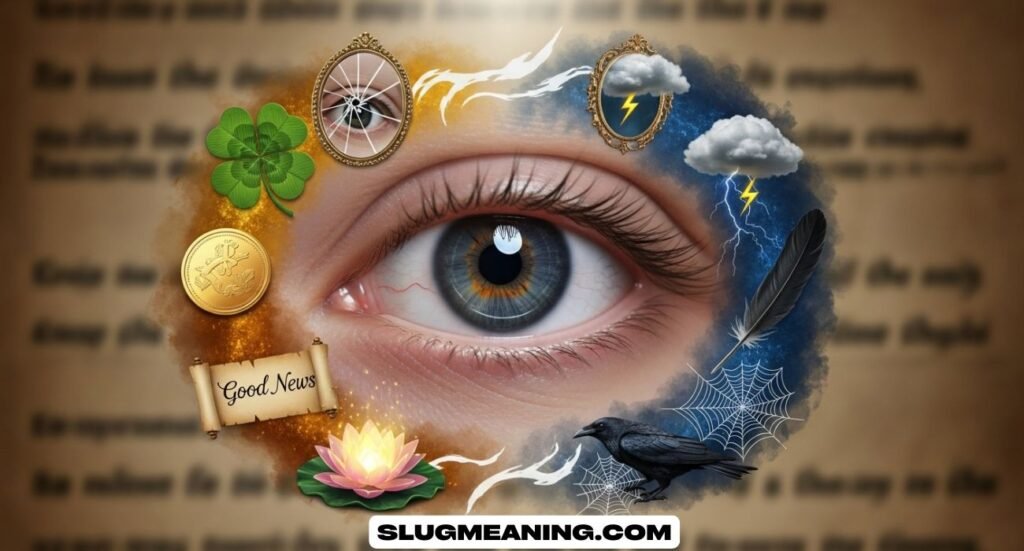 Right Eye Twitching Superstitions and Spiritual Meanings