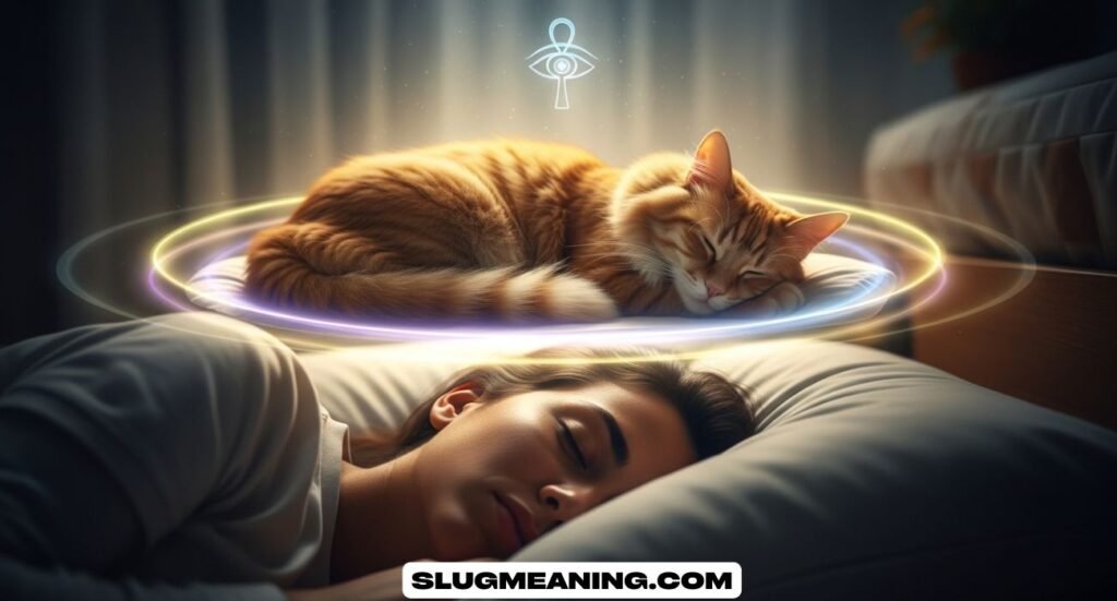 Spiritual Meaning of Cat Sleeping Above Your Head on Pillow