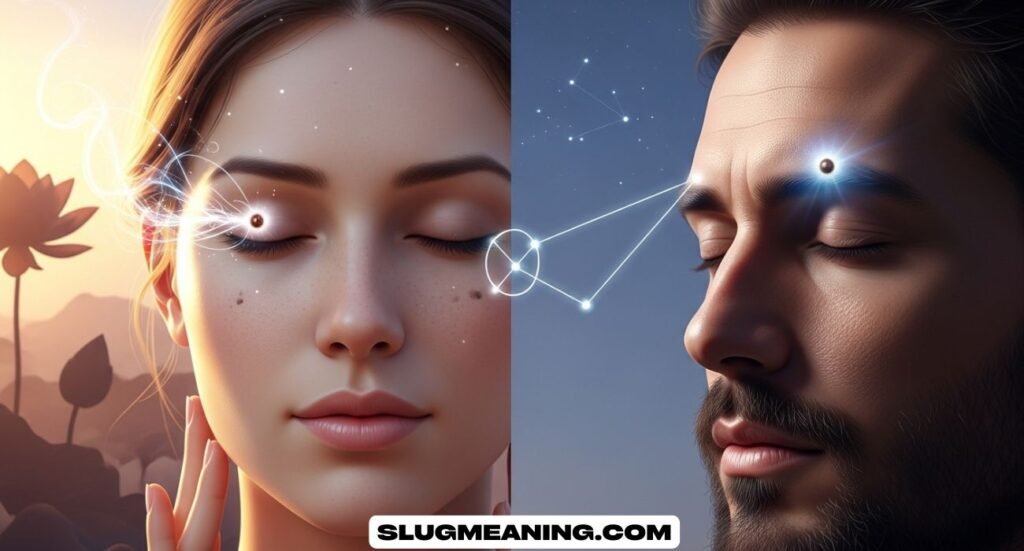 Spiritual Meaning of Mole on the Eye for Females & Males 