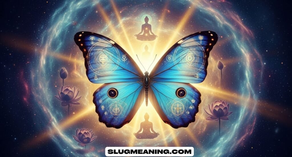 Blue Butterfly Spiritual Meaning, Symbolism & Significance