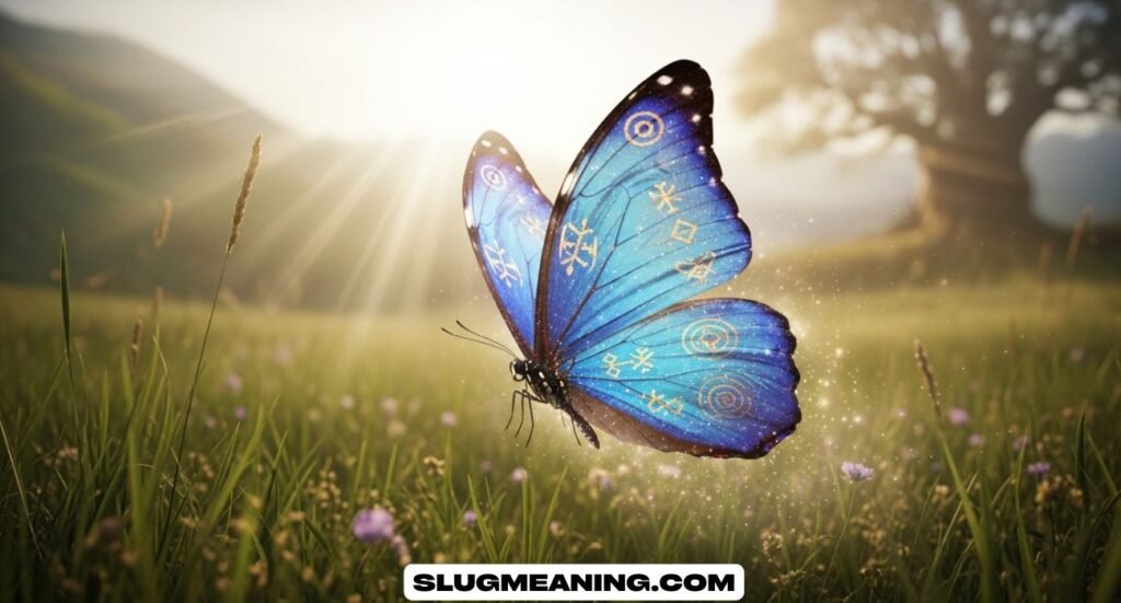 Blue Butterfly Spiritual Meaning, Symbolism & Significance