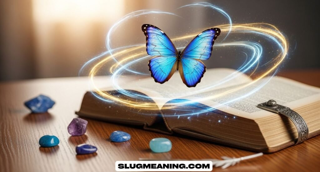 Blue Butterfly Spiritual Meaning, Symbolism & Significance