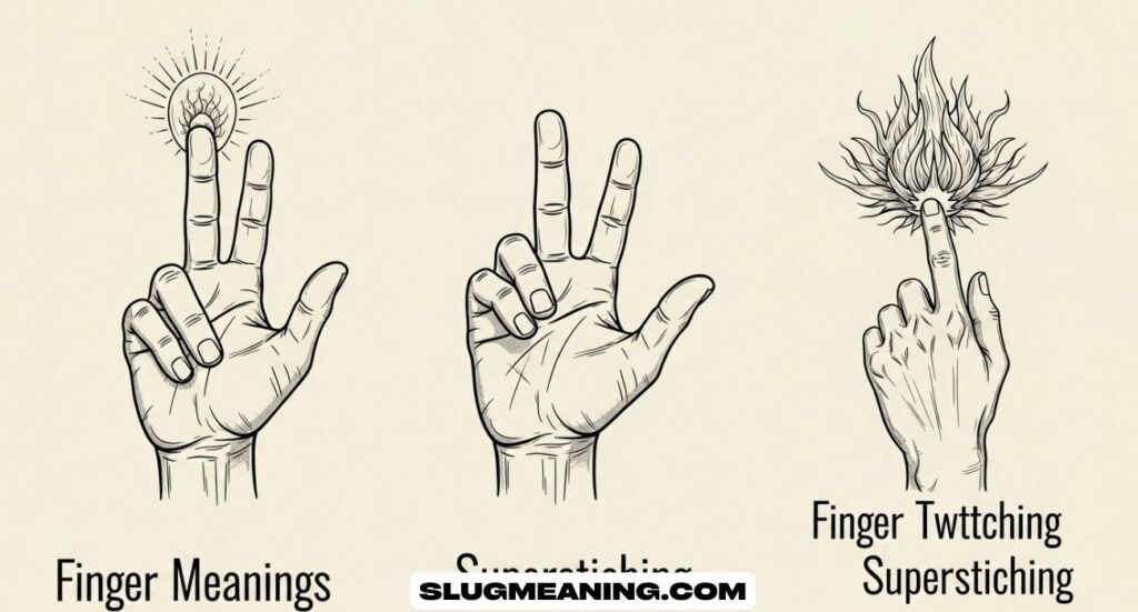Spiritual Meanings of Finger and Hand Twitching