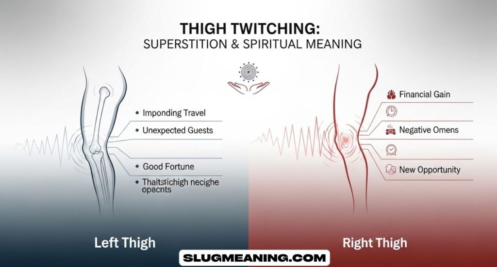 Thigh Twitching Superstition