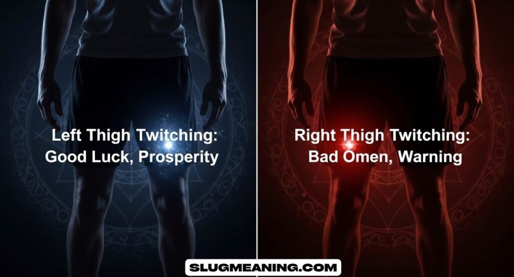 Thigh Twitching Superstition