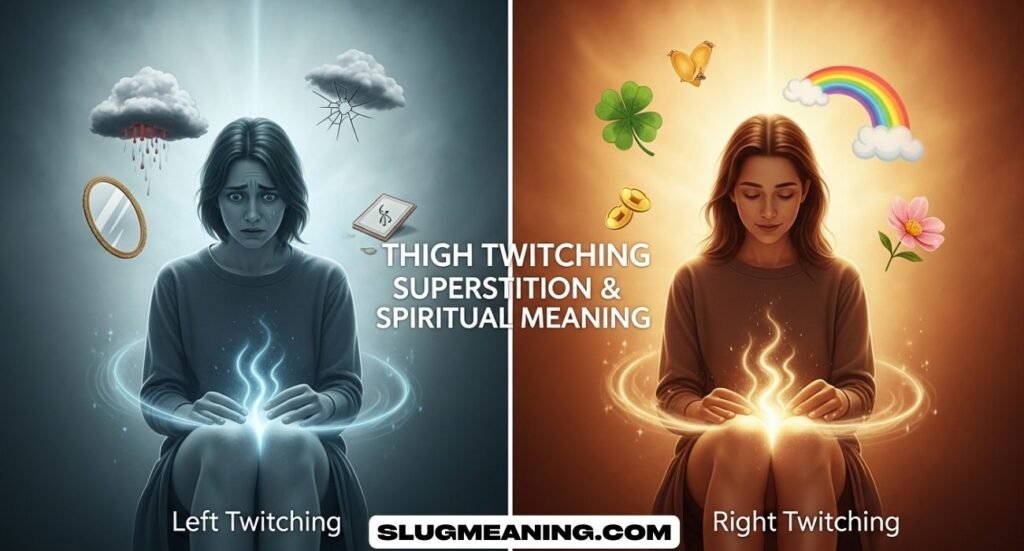 Thigh Twitching Superstition