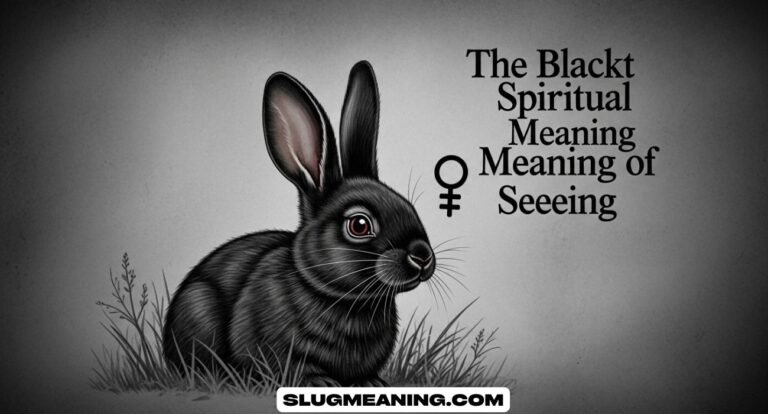 The Black Rabbit Spiritual Meaning of Seeing