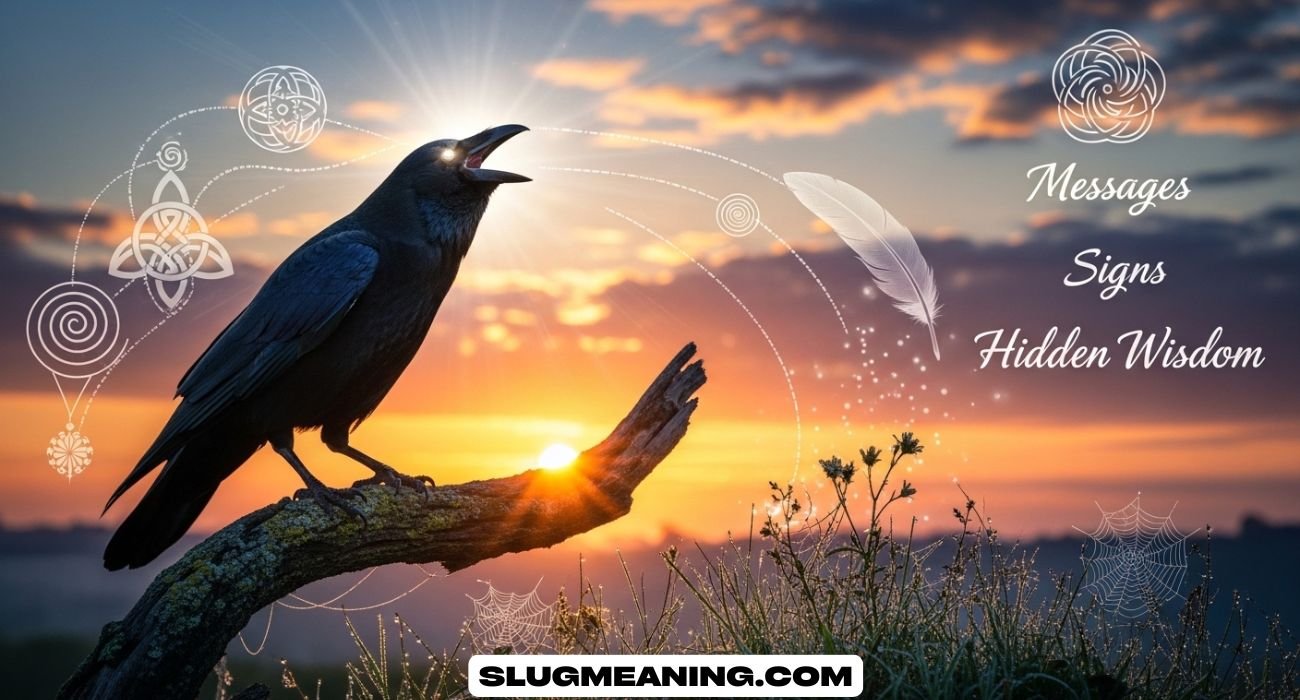 Crow Cawing in the Morning Meaning Spiritual