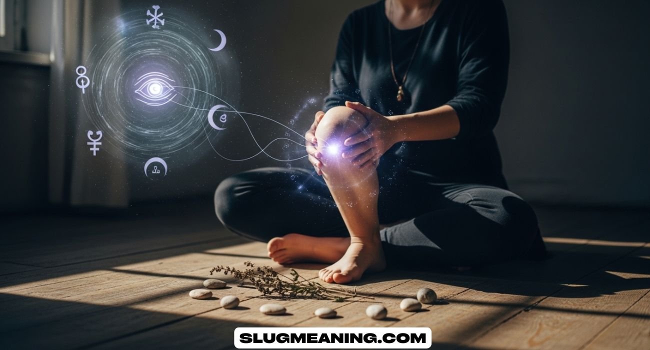 Left Knee Twitching Spiritual Meaning