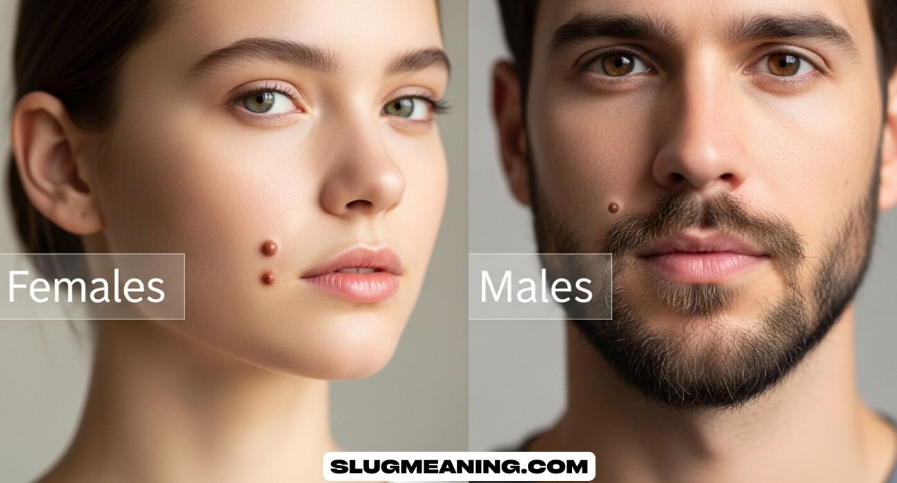 Meaning of Mole on the Chin for Females & Males