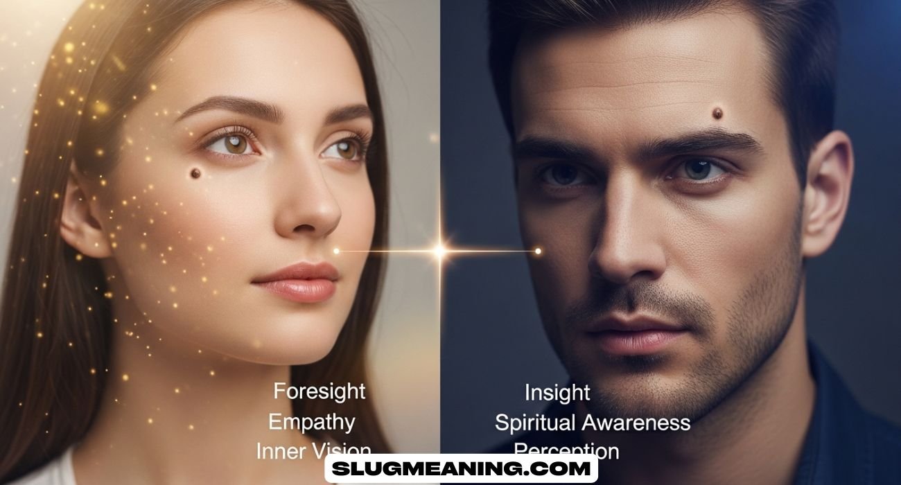 Spiritual Meaning of Mole on the Eye for Females & Males 